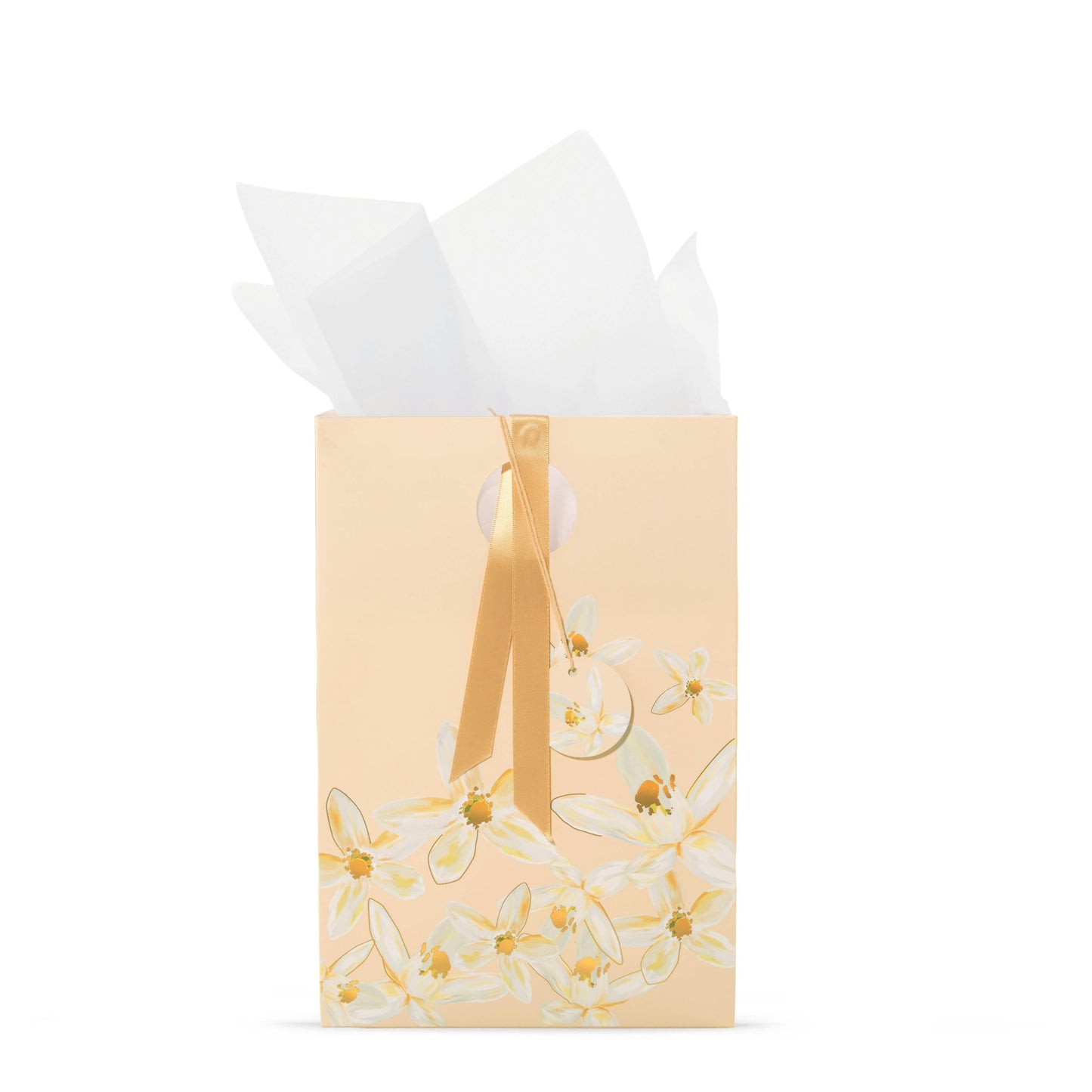 Peach Jasmine Floral Gift Bag - VGJRK