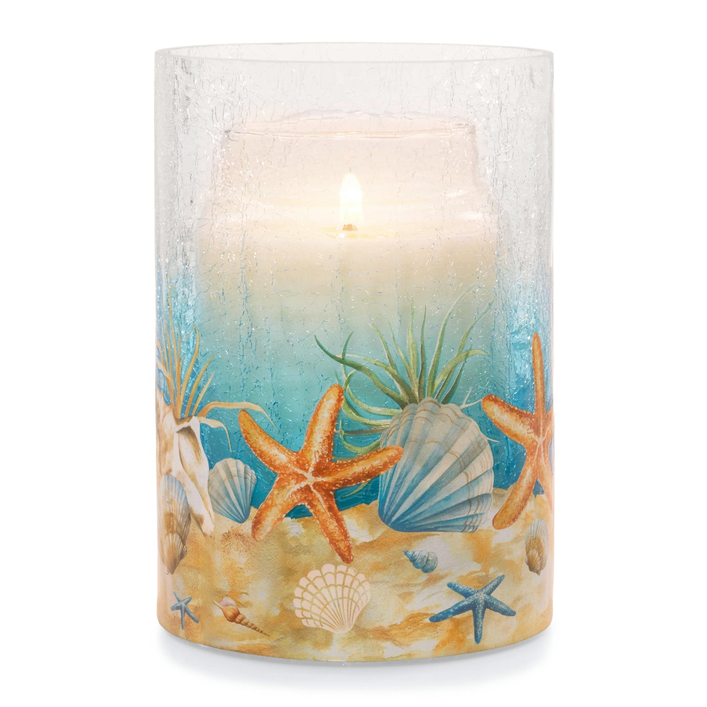 Coastal Jar Candle Holder - W4A3N