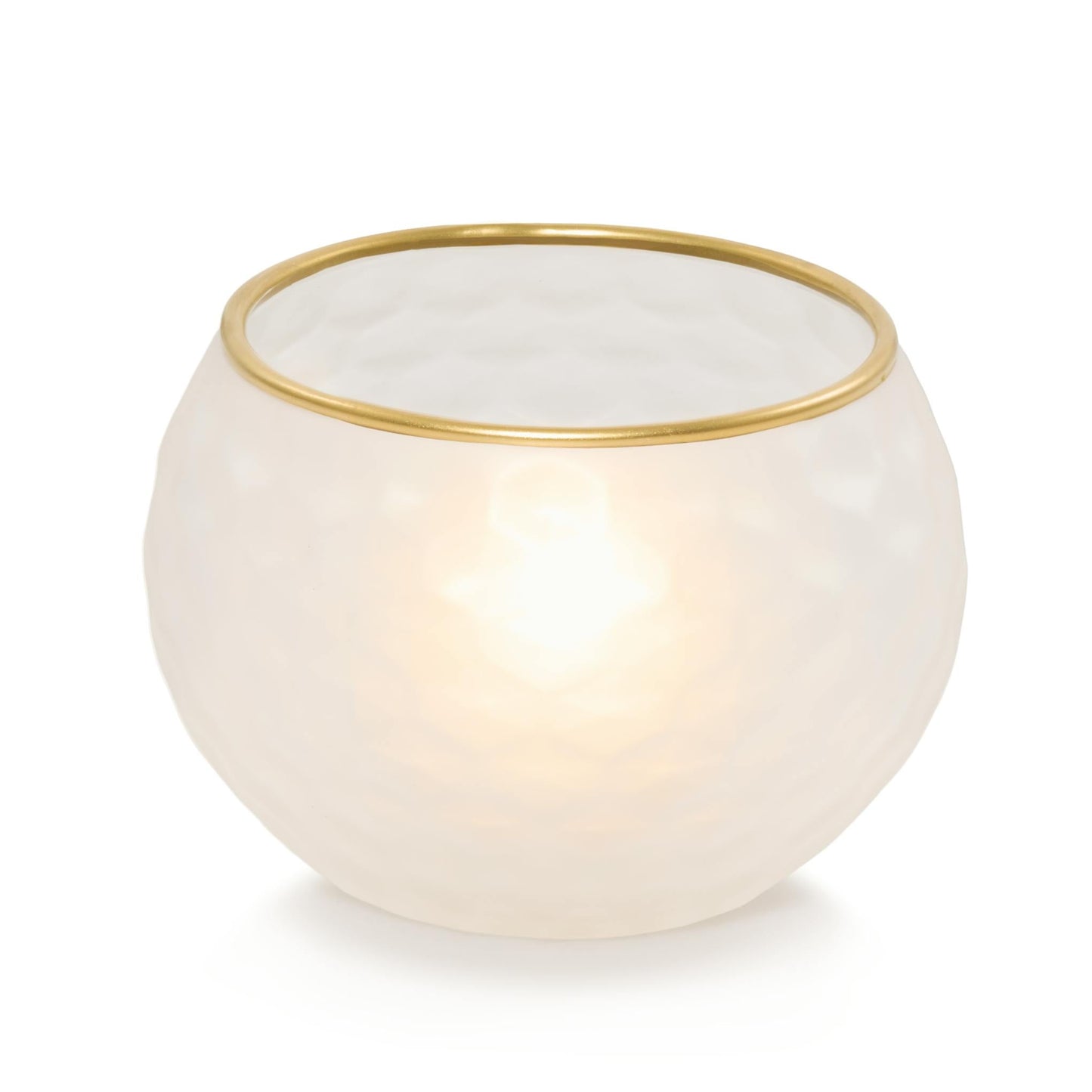 Frosted Honeycomb Tea Light Candle Holder - EA7JJ